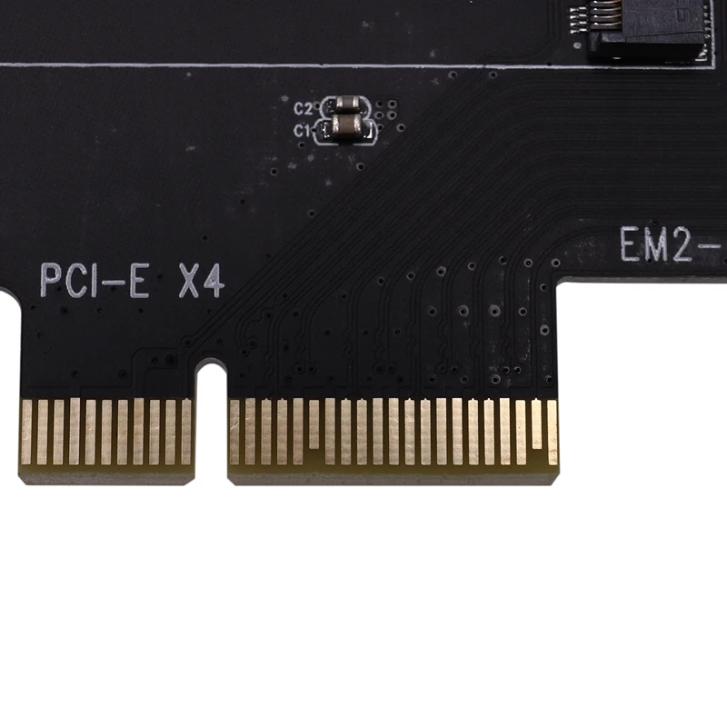 

EM2-5001 PCI-E 3.0 X4 To NVMe M.2 NGFF M Key SSD High Speed Riser Expansion Card for PC Desktop