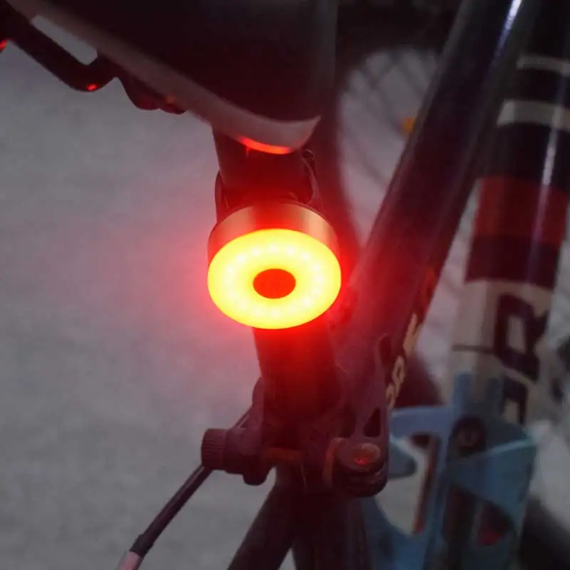 

Bicycle Tail Light IPX5 Waterproof Safety Warning Bicycle Light Helmet Backpack Mini LED Bicycle Tail Light Rechargeable USB