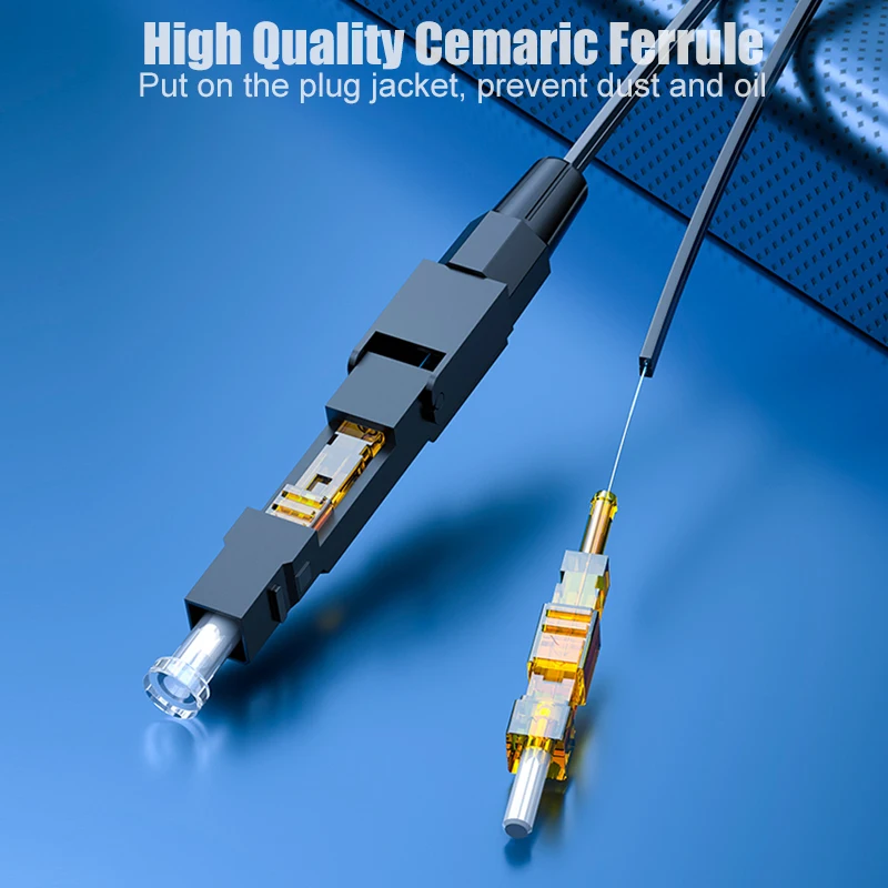 SAMZHE встроенный SC UPC волоконно-оптический Быстрый Соединитель FTTH одномодовый