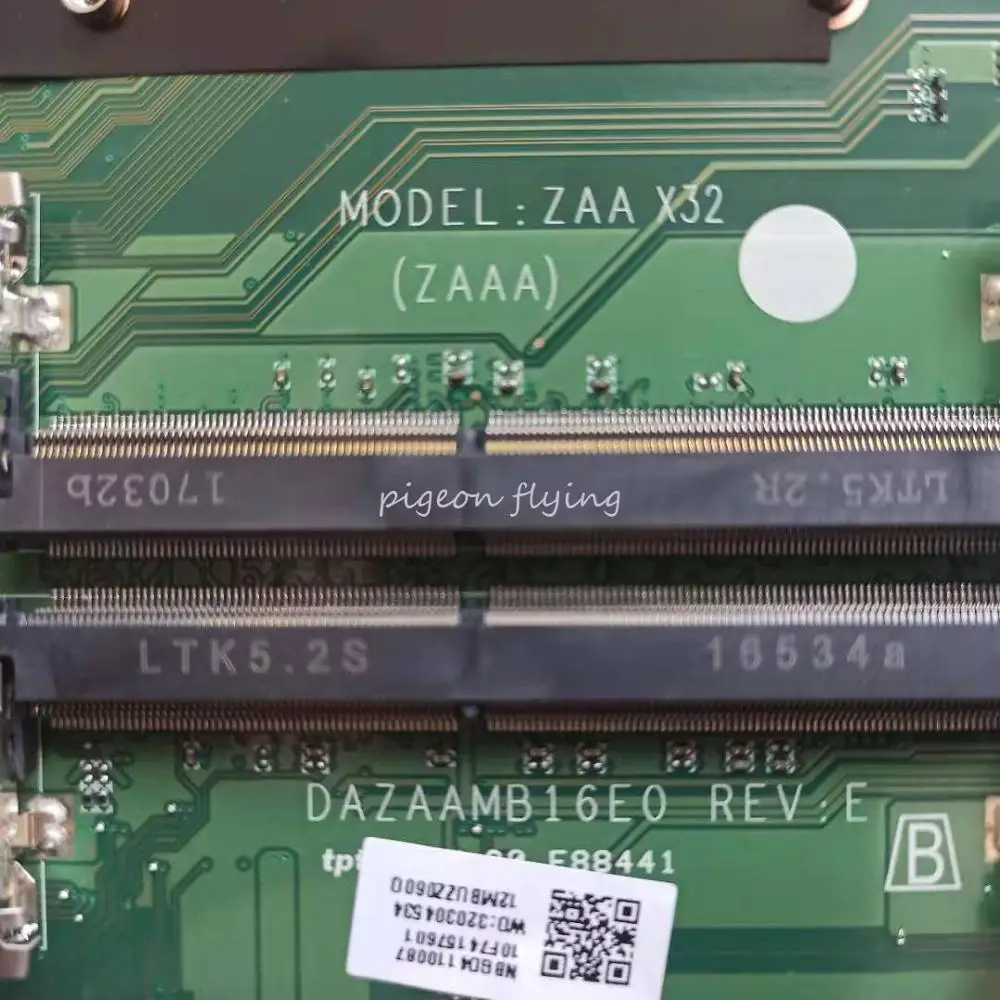 Оригинальная материнская плата для ноутбука Acer ZAA X32 DAZAAMB16E0 искусственная