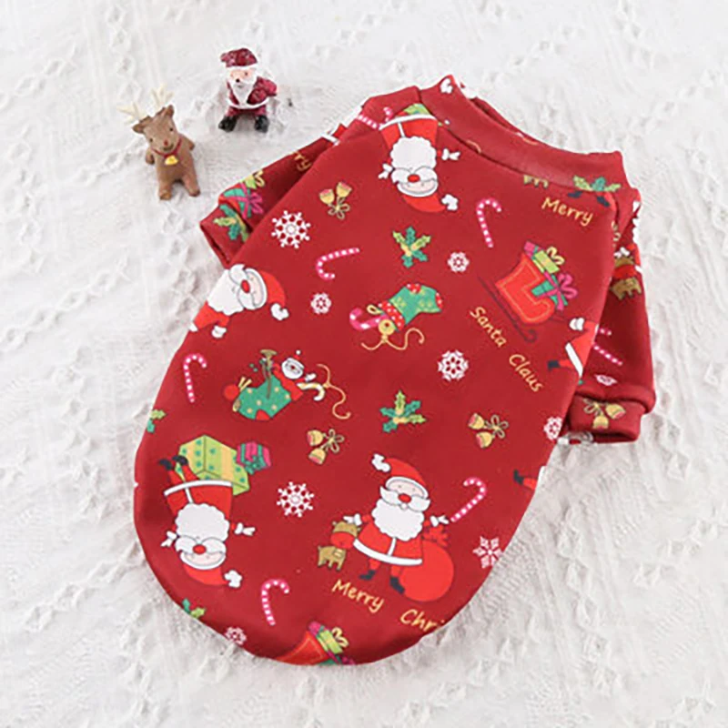 

Warm Pet Clothing For Dog Clothes Soft Fleece Christmas Pets Clothing Warm Dog Coat Winter Dog Jacket Clothing Chihuahua Clothes
