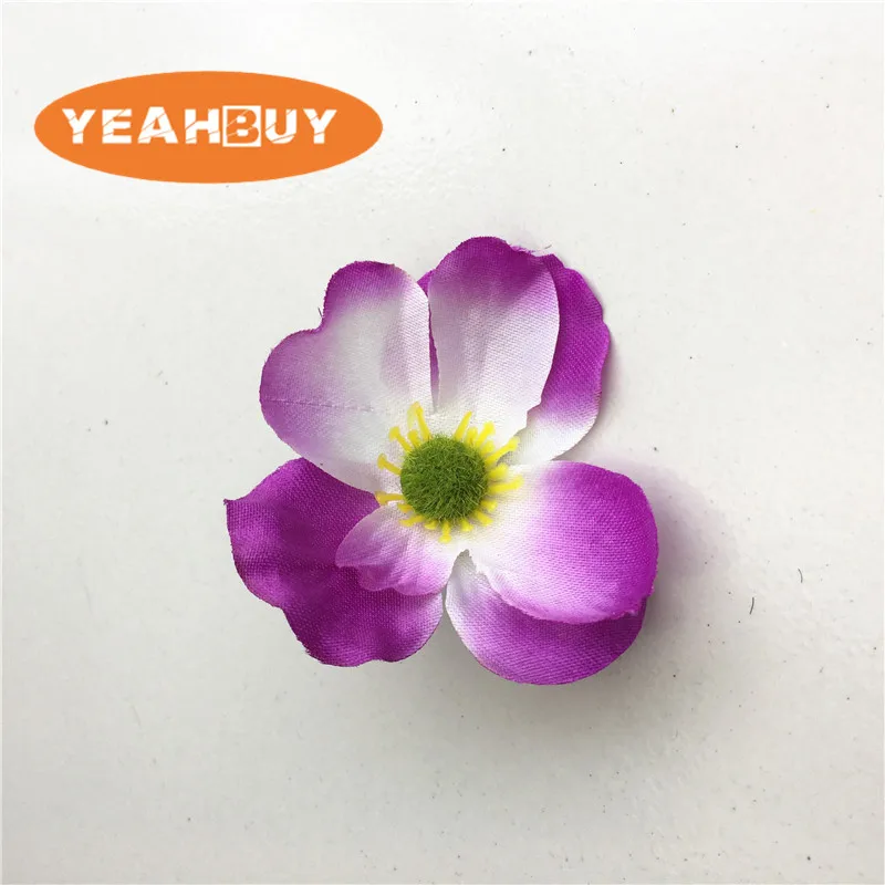15Colors 7CM Artificial Silk Poppy Flower Heads For DIY Wedding Decoration Hairpin Wreath Accessories Festival Supplier | Дом и сад
