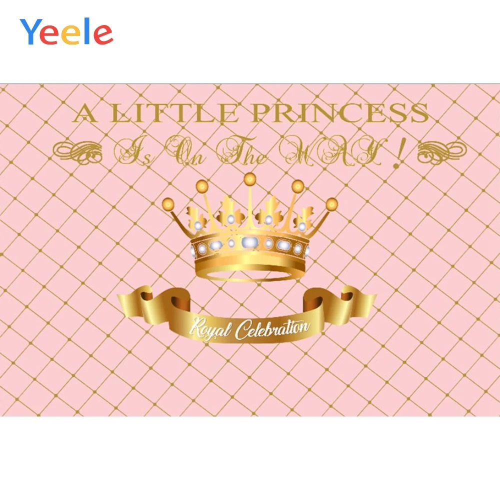 Виниловый фон для фотосъемки новорожденных с короной|Фон фотосъёмки| |
