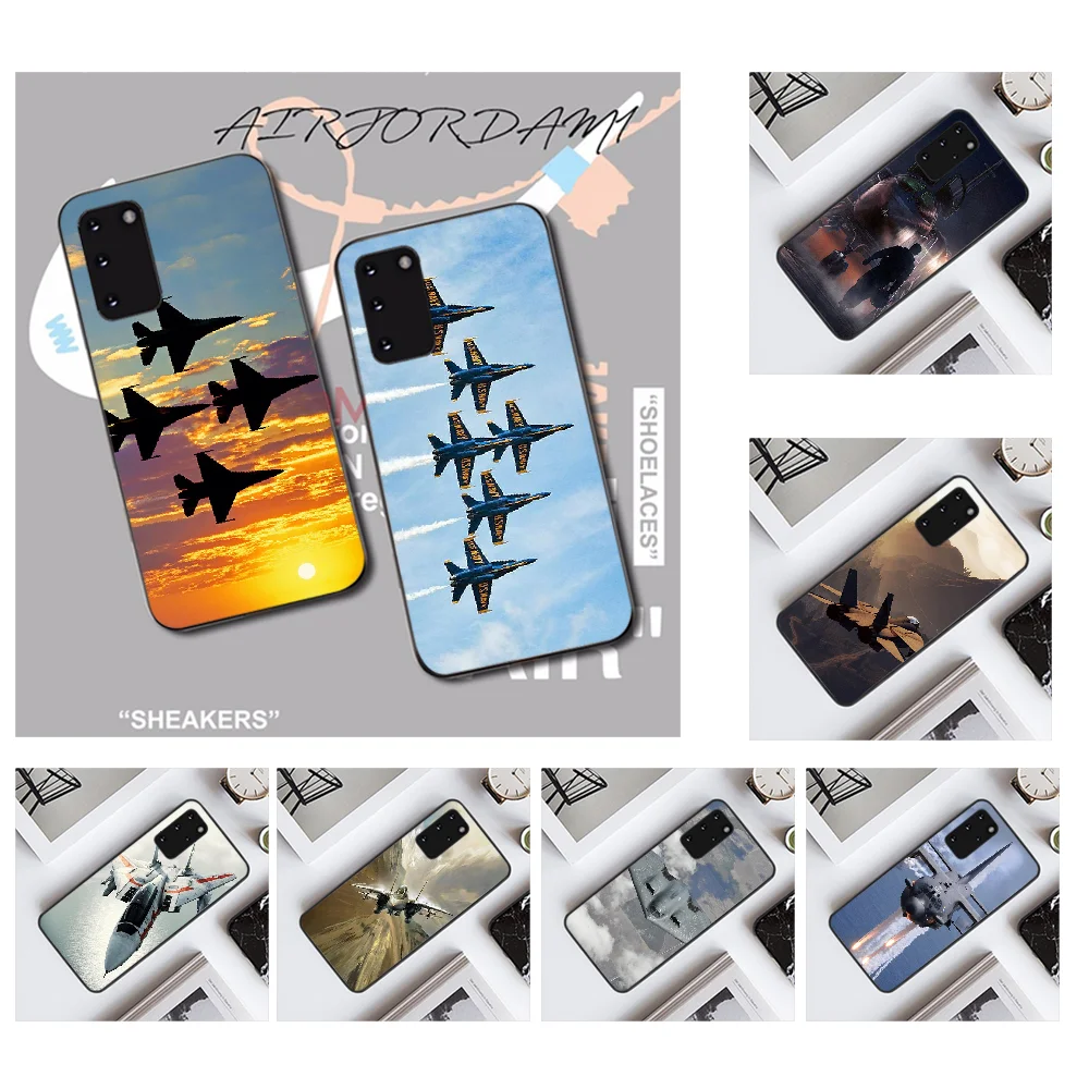 NBDRUICAI боевой военный самолет ТПУ Мягкий силиконовый чехол для телефона Samsung S20 plus