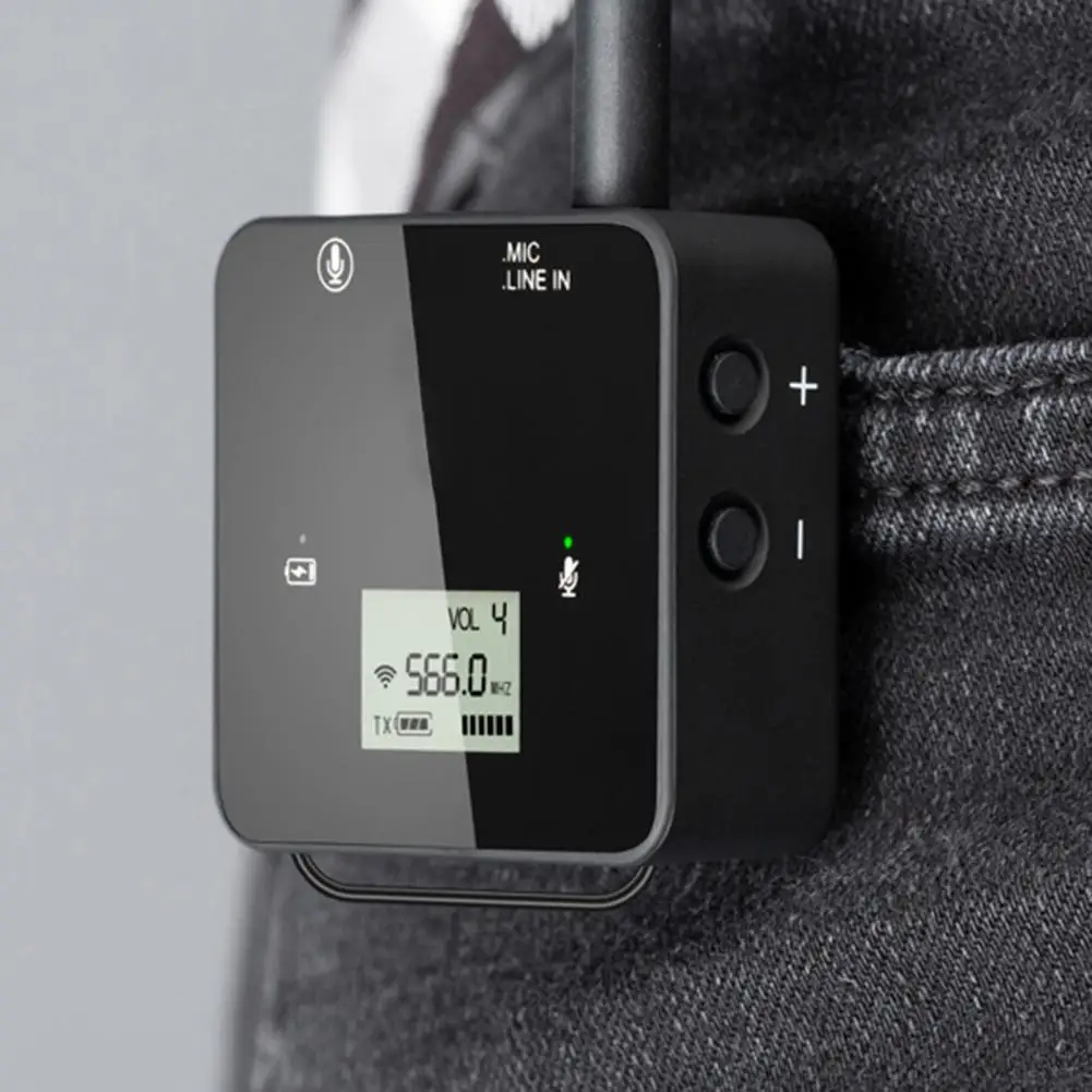 

Портативный мини-микрофон, петличный беспроводной микрофон UHF Feidu FM40 для смартфонов, DSLR-камер, интервью, прямой трансляции