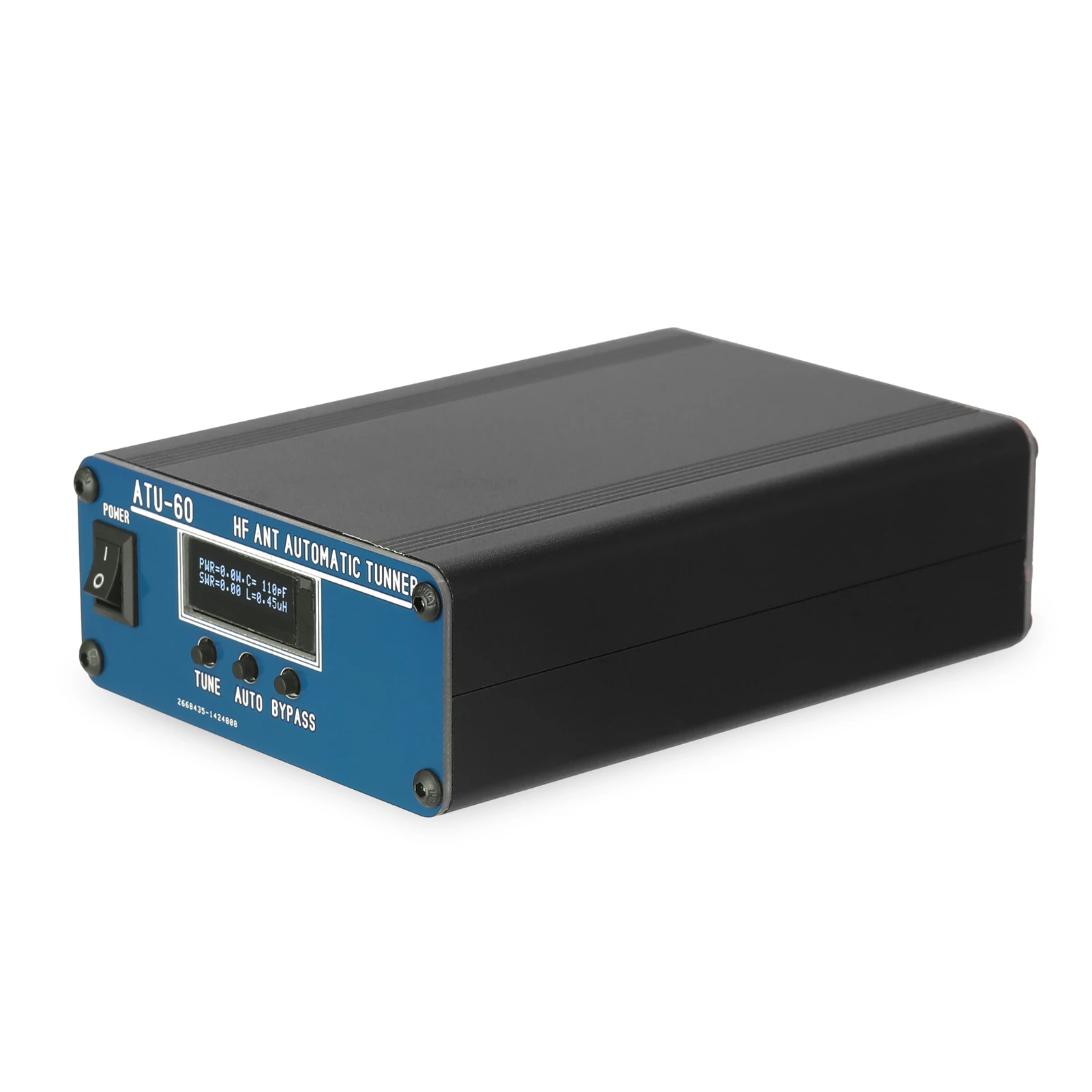 

ATU-60 3,5 ~ 54MHz 60W коротковолновое мини-тюнер антенны радио устройство PIC16F1938 MCU 5 LC комбинации