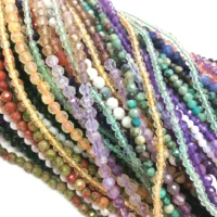 3 dollar items and shipping upgrade factory price faceted round beads 2mm 3mm stone diy jewelry making bracelet necklace%c2%a0design