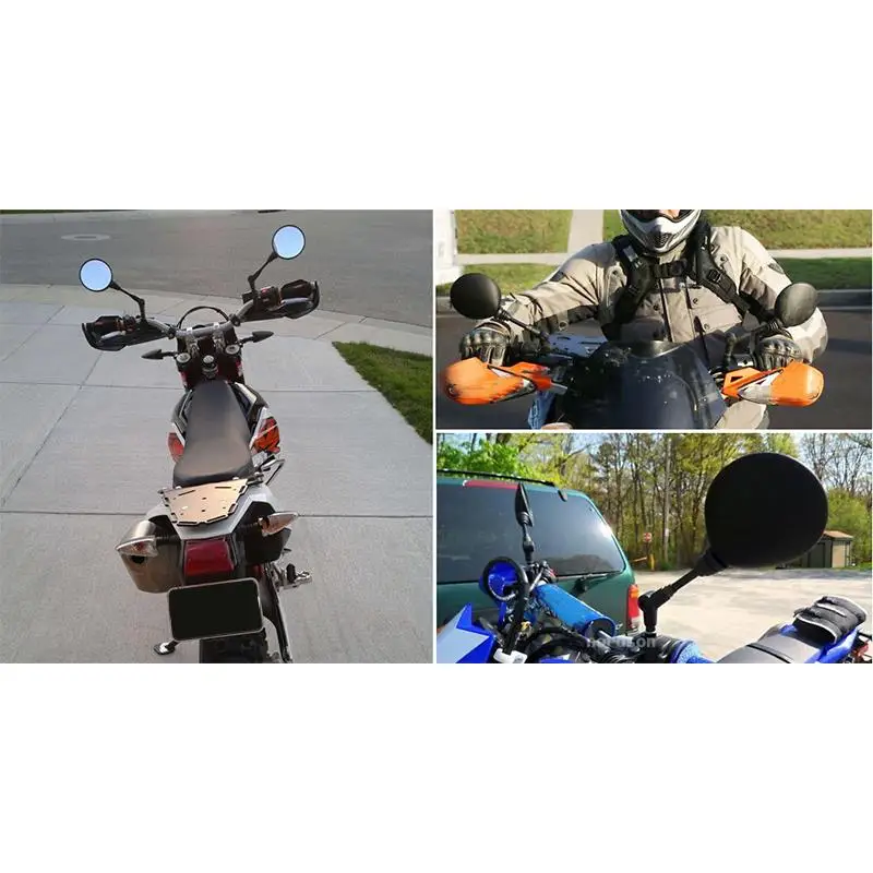 

Foldable Round 10MM Scooter Rear Mirror for KTM Mirror Motocross Accessories Dirt Pit Bike Rearview Motorcycle Mirrors