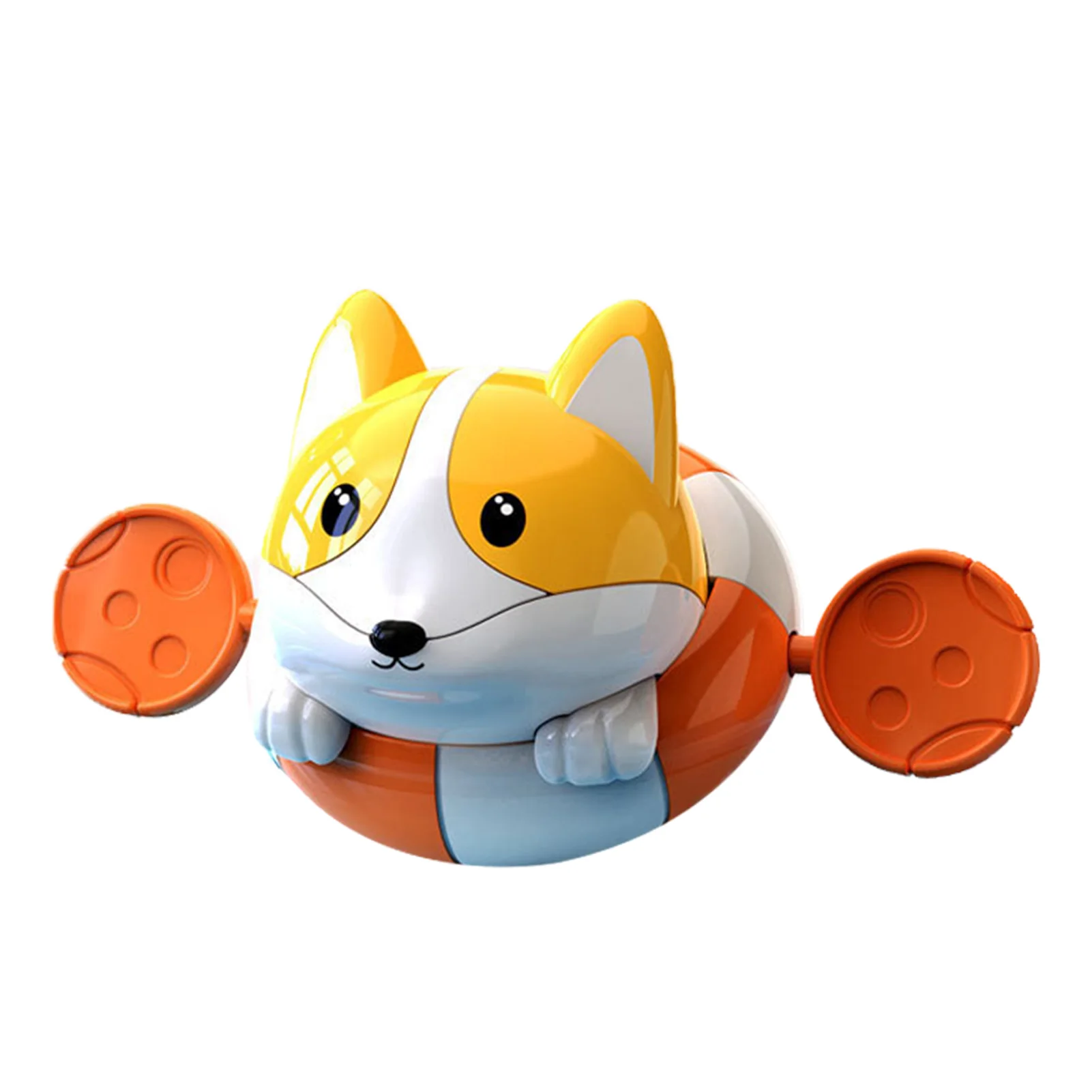 

New Cute Swimming Bath Toys Cartoon Corgi Bathing Toys Classic Baby Water Toy Clockwork Beach Toy Bathroom Shower Bathtub Toys