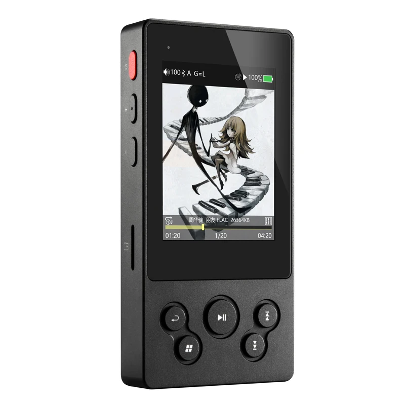 

Портативный музыкальный плеер X3II 2-го поколения с Bluetooth, HD, без потерь, DSD128 USB и Max 256G X3 II
