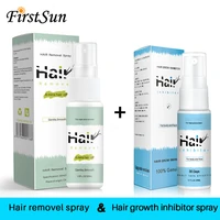 painless hair removal spray cream stop hair growth inhibitor treatment spray smooth body shrink pores skin repair essence