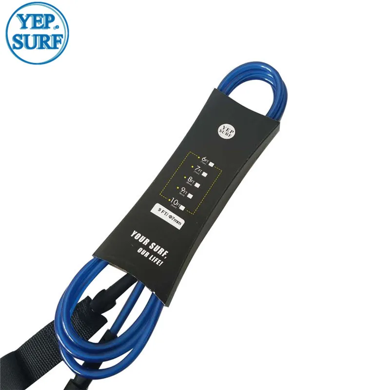 1 шт. прямой поводок для серфинга 9 футов 7 мм 4 цвета|Серфинг| |