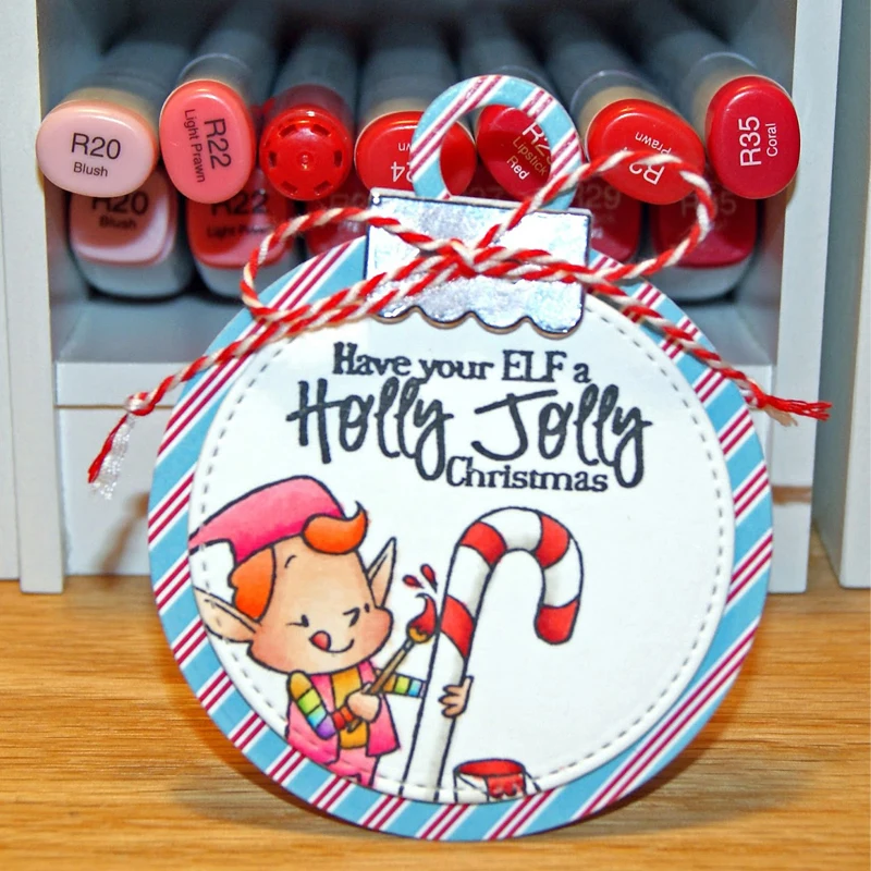 Рождественский Санта-Клаус сани вырезанные с прозрачными штампами теплые