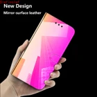 Зеркальный кожаный чехол-книжка для Xiaomi POCO M3 M2 C3 X3 10T Pro lite 10 Ultra Note 9 S Redmi 8A 9A 9C K30 Note 8 8T