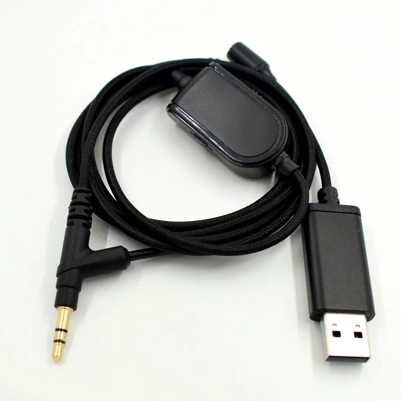 7 1 Звуковая карта аудиокабель USB для бозе OE2 OE2i QC2 QC35 headphonesFor AKG Y50 Y40 Y45 Y55 Y45BT Y50BT K545