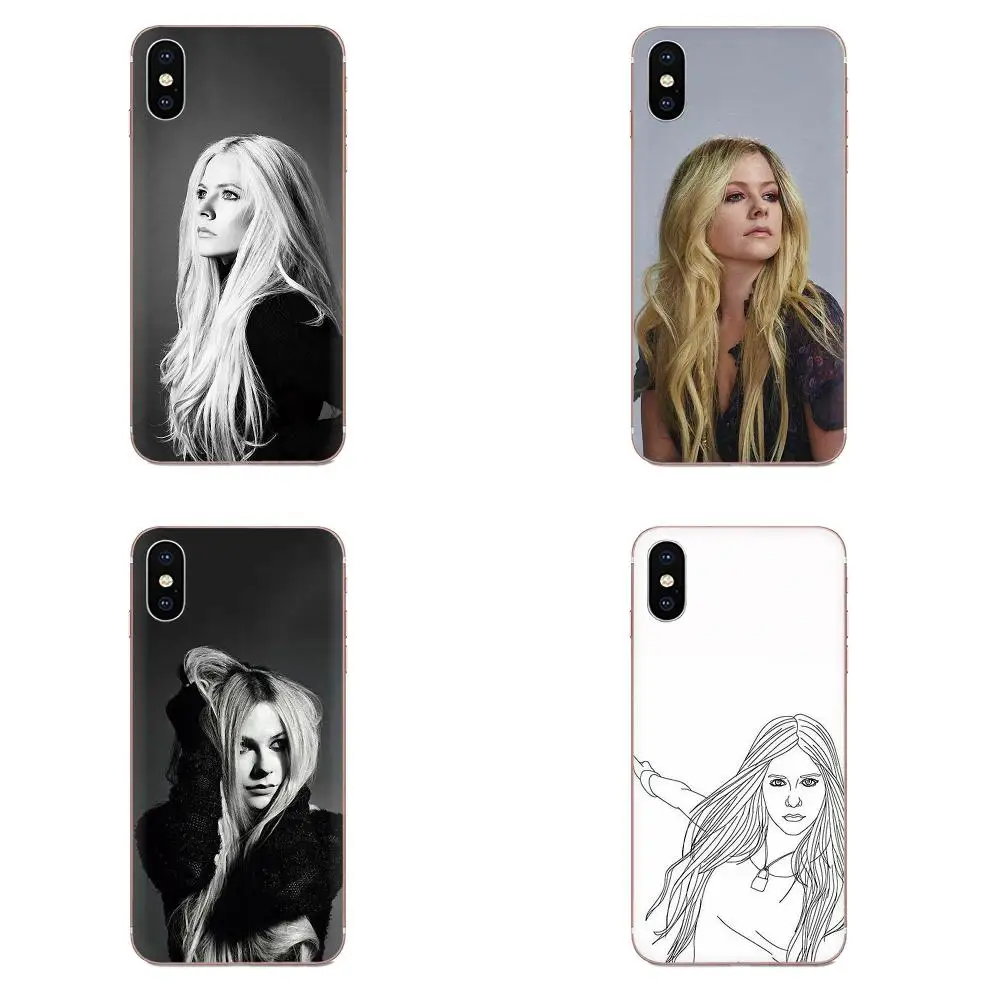 Avril Lavigne для Apple iPhone 4 4s 5 5C 5S SE 6 6S 7 8 11 Plus Pro X XS Max XR мягкий чехол из ТПУ телефона