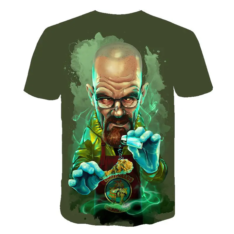 Новинка 2020 модные футболки с надписью Breaking Bad для мужчин и женщин Heisenberg Camisetas Hombre