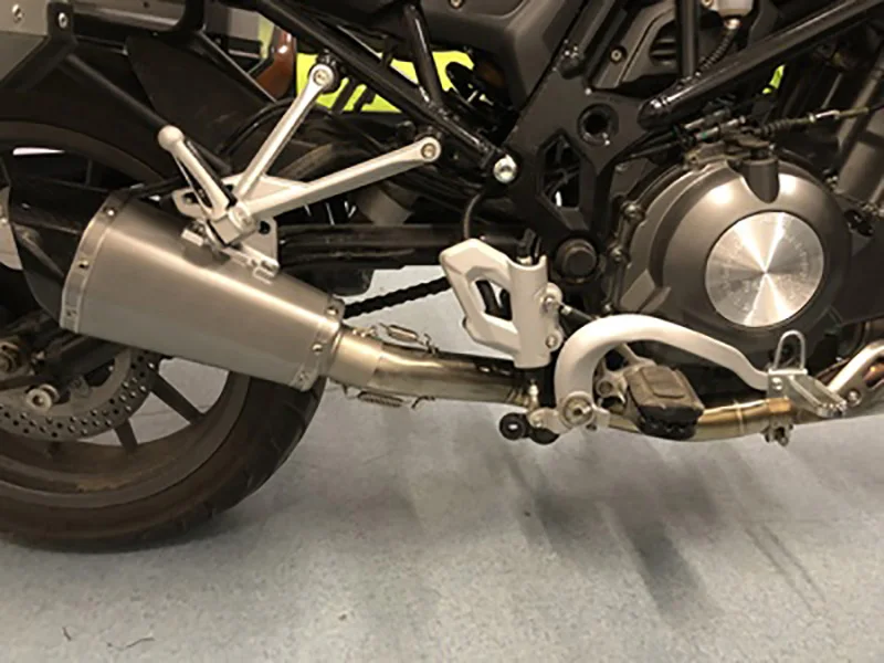 Выхлопная система мотоцикла глушитель перегородка средний соединительный