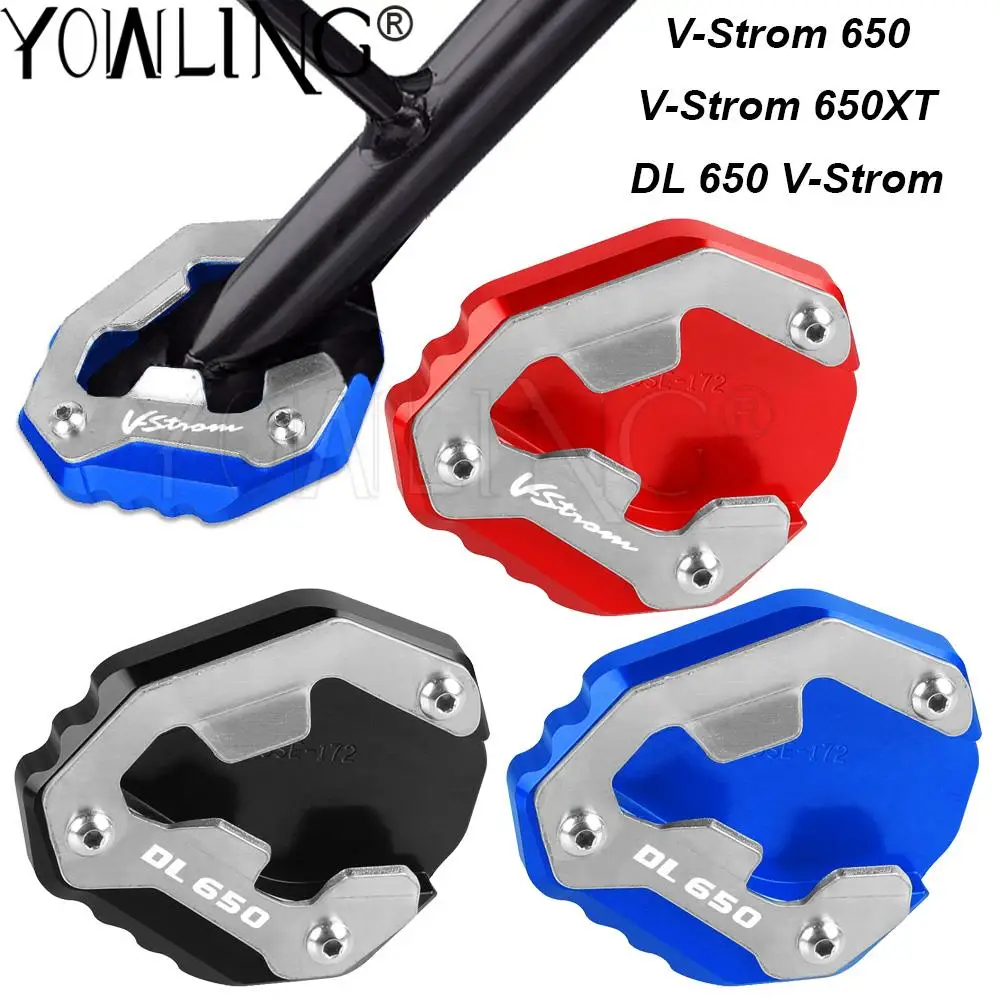 

Motorcycle Side Stand Enlarge FootPad Support Kickstand For Suzuki VStrom 650XT V-Strom 650XT 2017 2018 2019 2020 2021 WC70 WC71