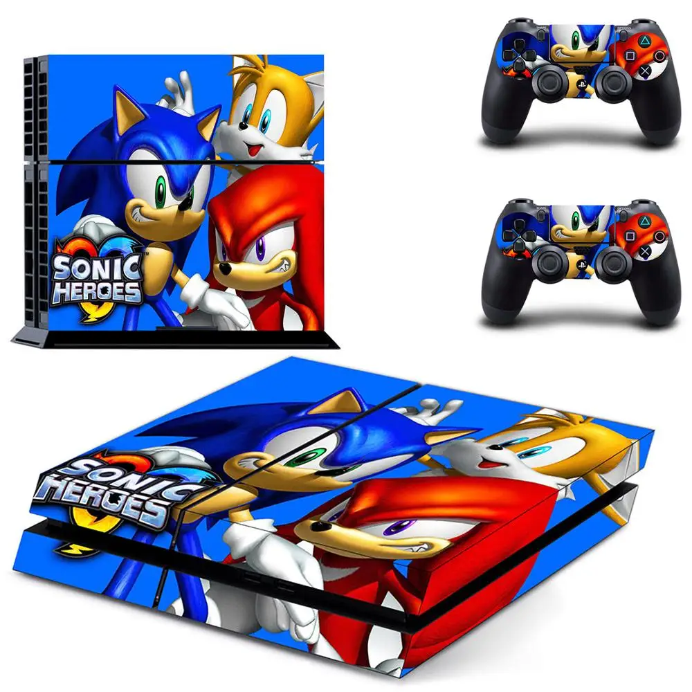 Наклейка s Sonic the Hedgehog наклейка для PS4 PS 4 игровая станция Pegatinas консоли playstation и 2