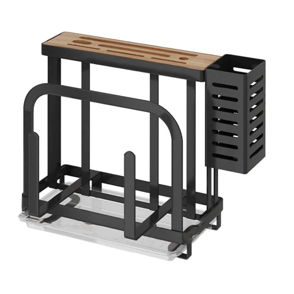 

1 Set Kitchen Pot Cover Rack Kitchen Cutter Holder Multi-function Kitchen Holder