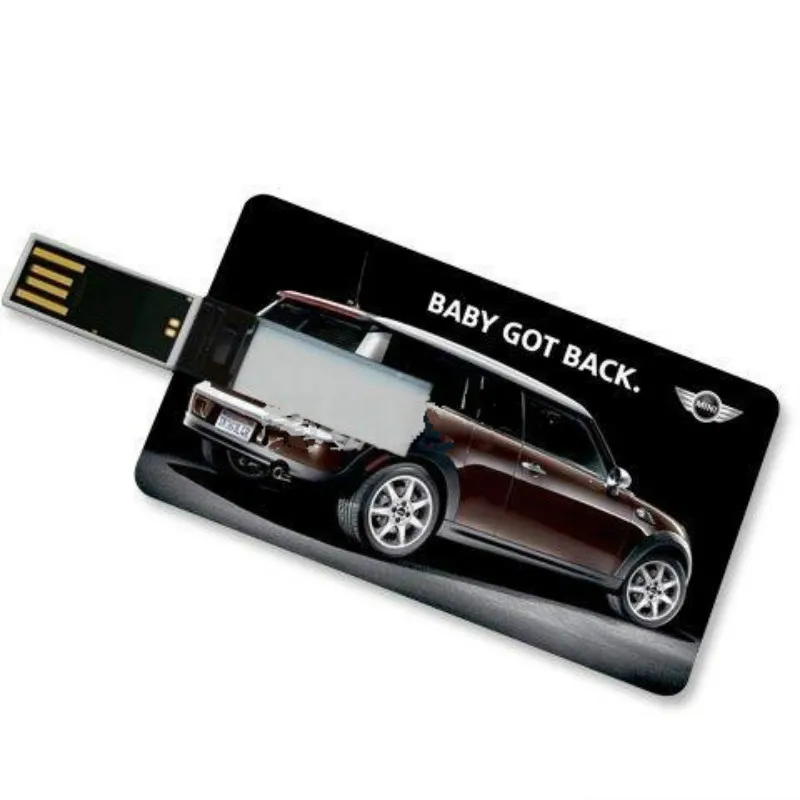 Сделай Сам под заказ ваш логотип подарок Акция кредитная карта Usb флеш накопитель