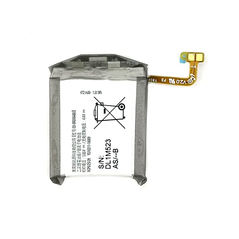 

New 472mAh EB-BR800ABU Battery For Samsung Gear S4 SM-R800 SM-R810 SM-R805 R800 R810 R805 46mm Smart Watch+Home Delivery