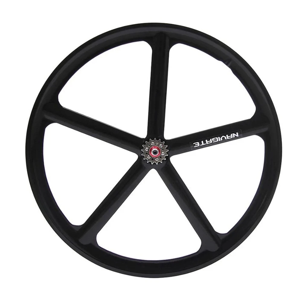 700C Велосипедное колесо из магниевого сплава 5 спицевых колес фиксация