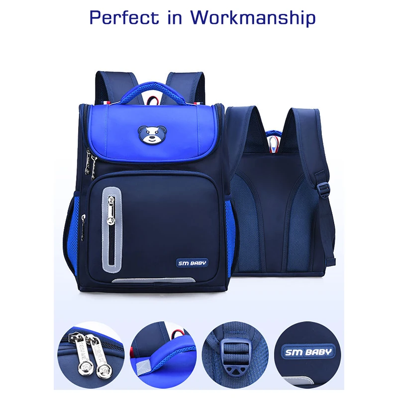 Детские школьные ранцы для мальчиков и девочек водонепроницаемые