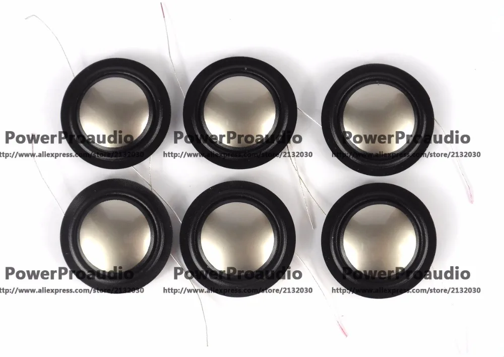 6 шт./лот послепродажного обслуживания 25 4 мм TI TAN твитер с диафрагмой звуковая