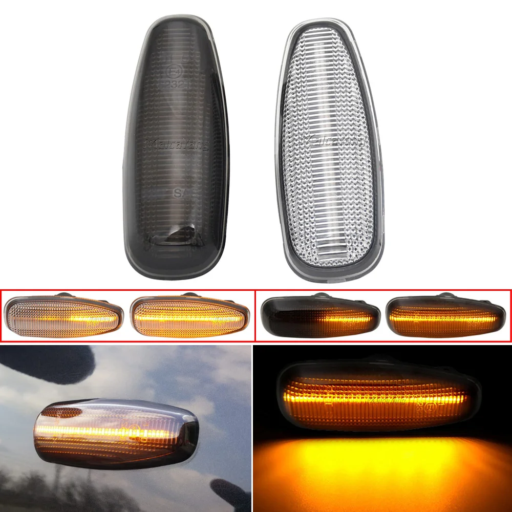 

LED Dynamic Side Marker Light Scroll Blinker Lamp For Hyundai i30 CW Azera Elantra Avante Kia Pro Ceed Rio 3 Carens Rondo 7 UN