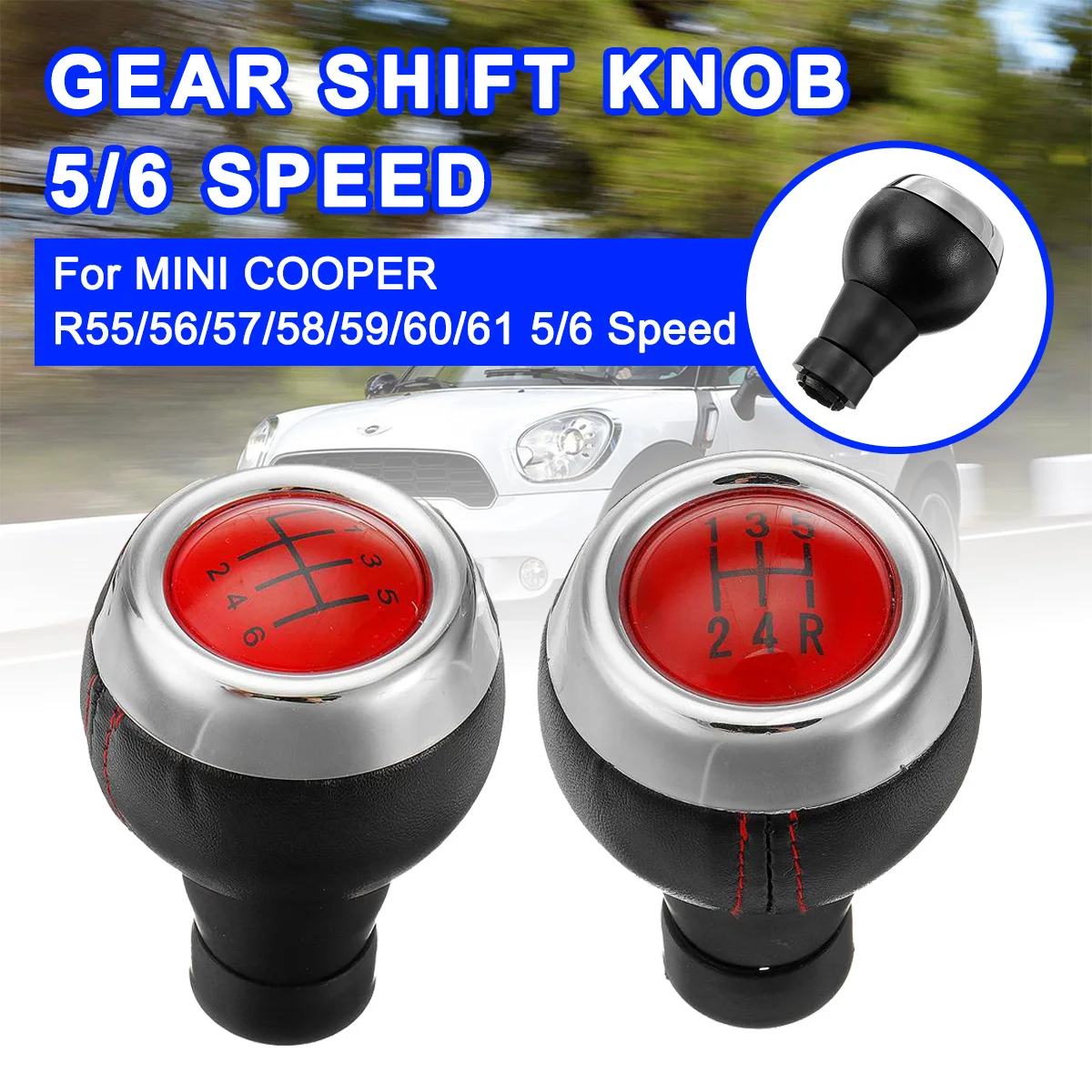 5/6 скорость красная ручка ручной переключения передач рулевого механизма