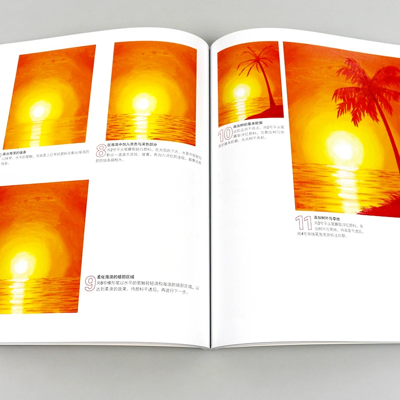 

From scratch learn oil painting Zero-based painting guide painting tutorial album Oil painting techniques coloring book