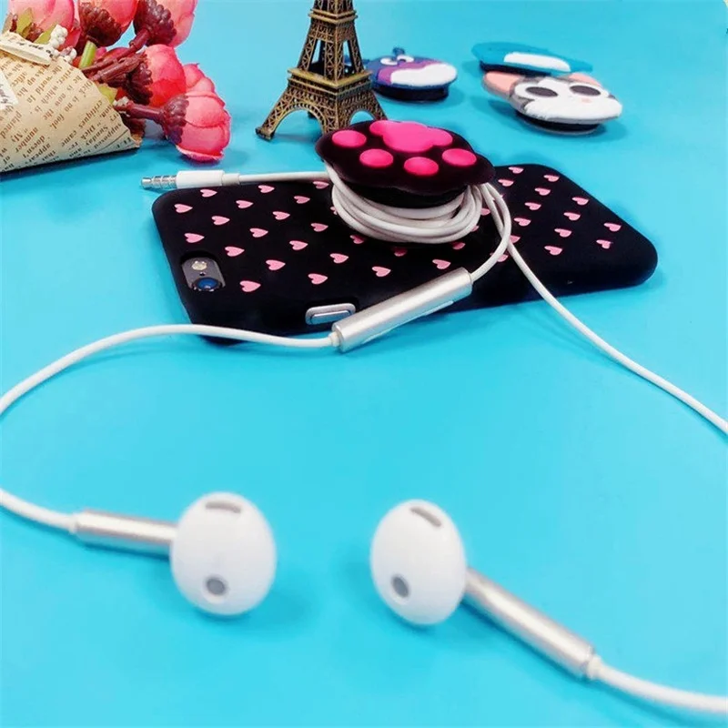 Мультяшная розетка Универсальный мобильный телефон кольцо хаудер подушка