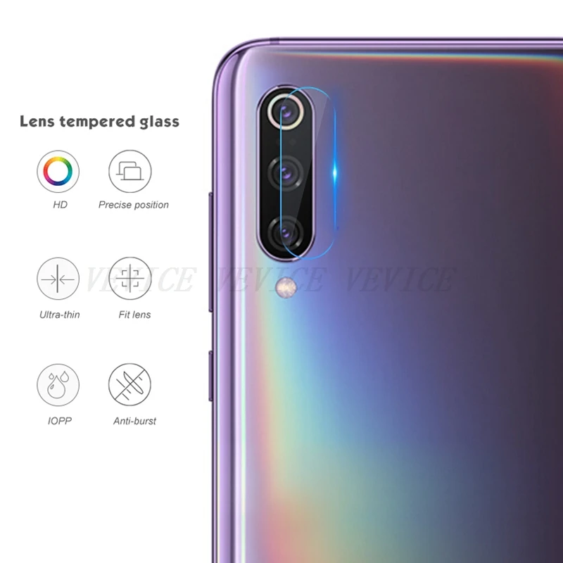 Mi A3 закаленное стеклянный объектив камеры протектор экрана для Xiaomi mi 9 SE 9T Pro CC9E