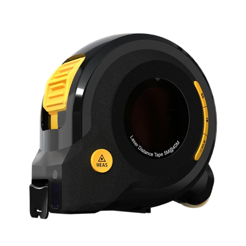 

3-in-1 Infrared-Laser Tape Measure Rangefinder 40M+5M+100M Circular Roller Meter