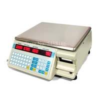 dahua bench scale label printing balance cash register receipt scale label printer scale pos retail balance scale with printer