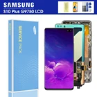 6,4 ''оригинальный S10 + ЖК-дисплей для SAMSUNG Galaxy S10 PLUS SM-9750 G975F G975 ЖК-дисплей сенсорный экран дигитайзер Замена