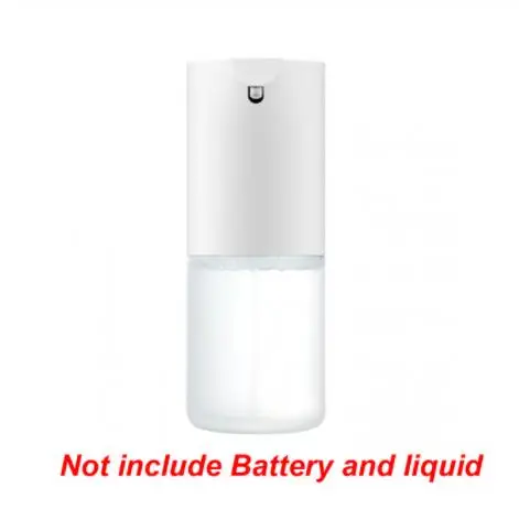 1 set without liquid Xiaomi Mijia,, авто Индукционная пенообразовывающая ручная мойка, автоматическая мойка мыла, 0,25 s, инфракрасный датчик для умного дома, Прямая поставка - Цвет: 1 set without liquid