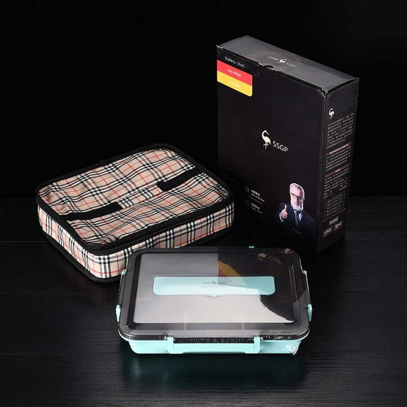 Ланч бокс из нержавеющей стали 304 в японском стиле контейнер для еды кухни