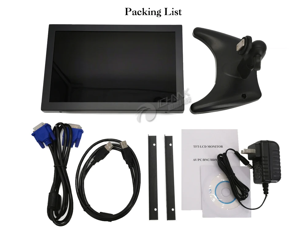 ZK116TC-253/11," 12" дюймов 1920x1080p широкоформатный HDMI USB VGA встроенный открытая рамка резистивный сенсорный ЖК-экран монитор