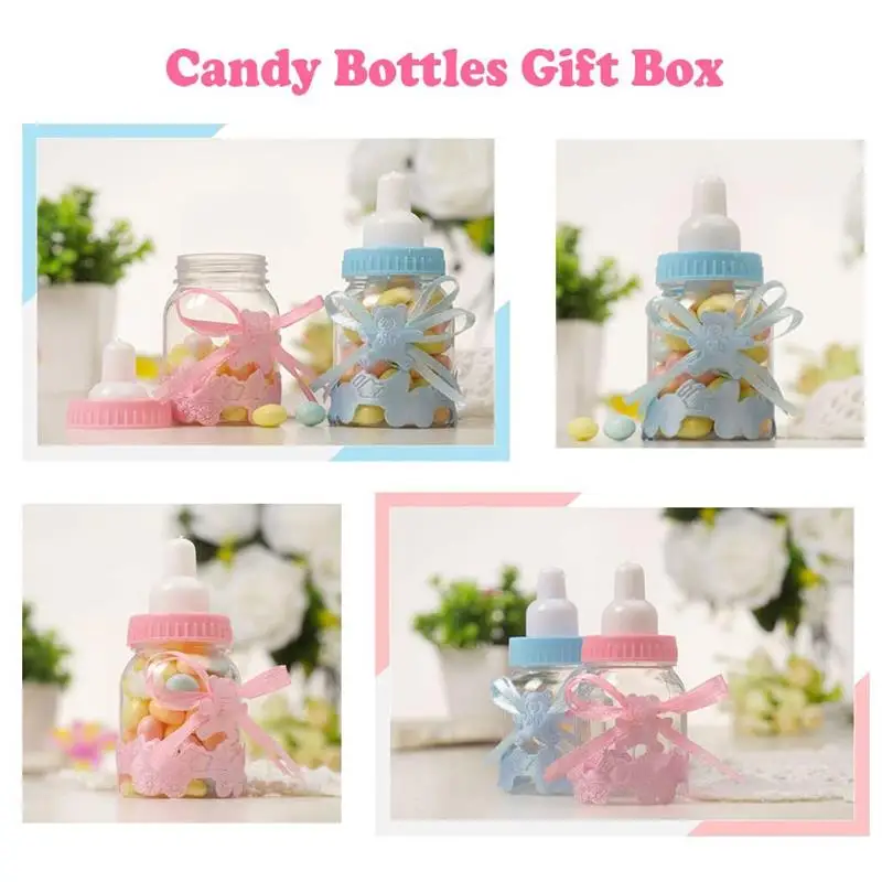 5 шт. молока подачи Форма конфеты Коробки Baby Shower вечерние подарок декор
