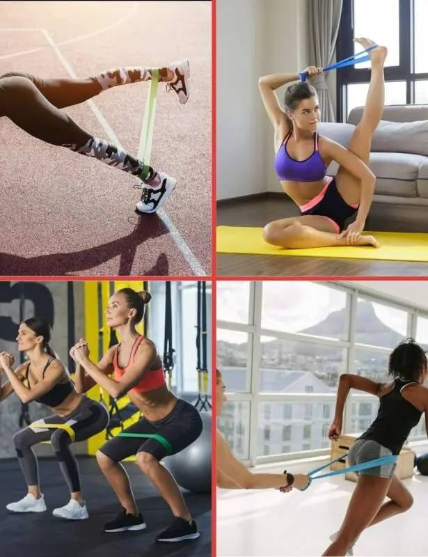 Пояс для йоги растягивающийся пояс упражнений эластичный эластичные спортивные