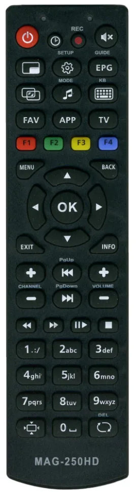 Пульт HUAYU для MAG-250HD IPTV | Электроника