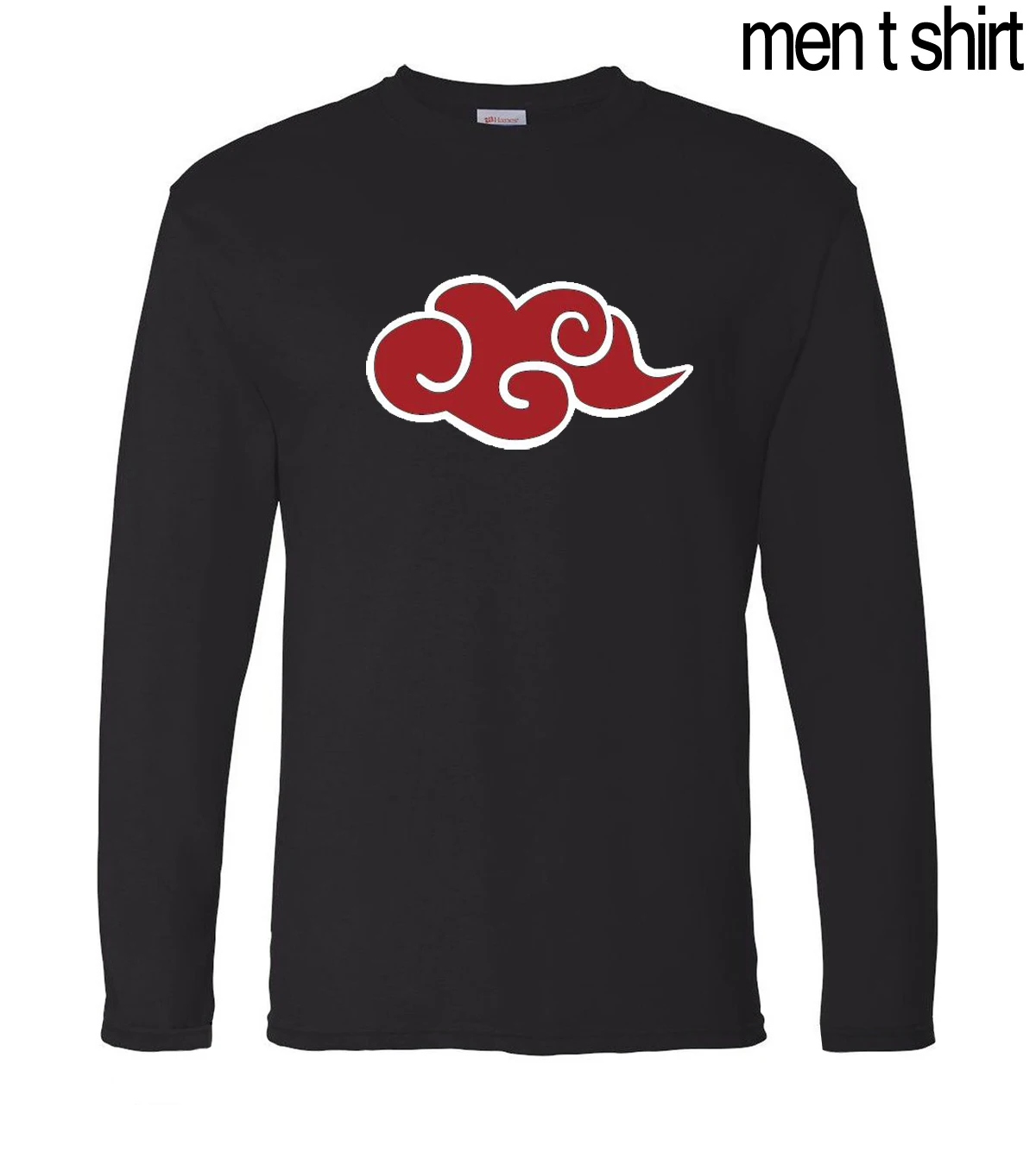 Наруто Узумаки красное облако печатных мужские футболки 2020 Горячие Весна Лето с