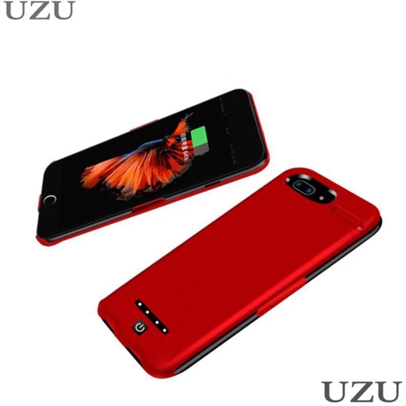 5200mah зарядное устройство чехол для iphone 6 6s 7 8 внешняя портативная беспроводная зарядка для iphone 6 6s 7 8