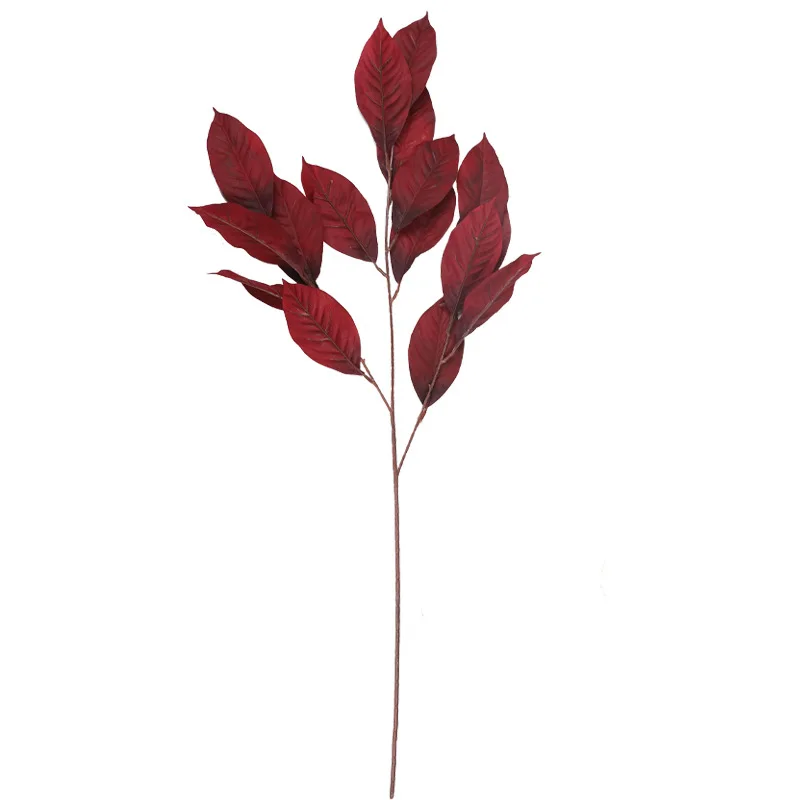 Имитация резиновых листьев 90 см | Дом и сад