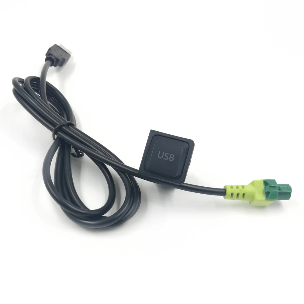 Biurlink 150 см USB кабель CD плеер радио аудио система разъем кнопка для VW Volkswagen стерео 4