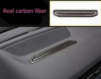 carbon fiber interior center console gps panel trim fit for audi q7 2016 2019 car modification auto parts