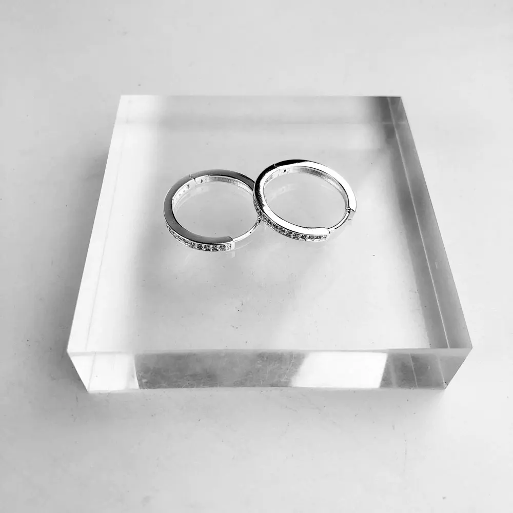 Серьги-кольца Creole круглые серьги в стиле Томаса серебряные модные хорошего